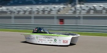 В Сочи показали автомобиль на солнечной энергии made in Russia
