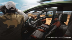 Салон нового Amarok впервые представила компания Volkswagen