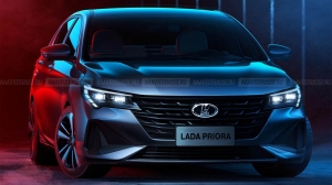 На фоторендерах представили концептуальную Lada Priora NFR 2023 года