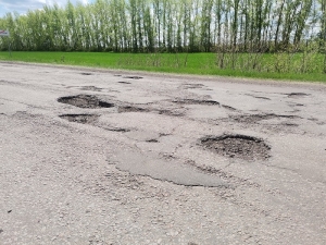 В Воронежской области из-за плохой дороги водители нарушают правила ПДД