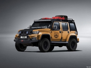 Новый внедорожник с дизайном Jeep Wrangler представил автоконцерн BAIC